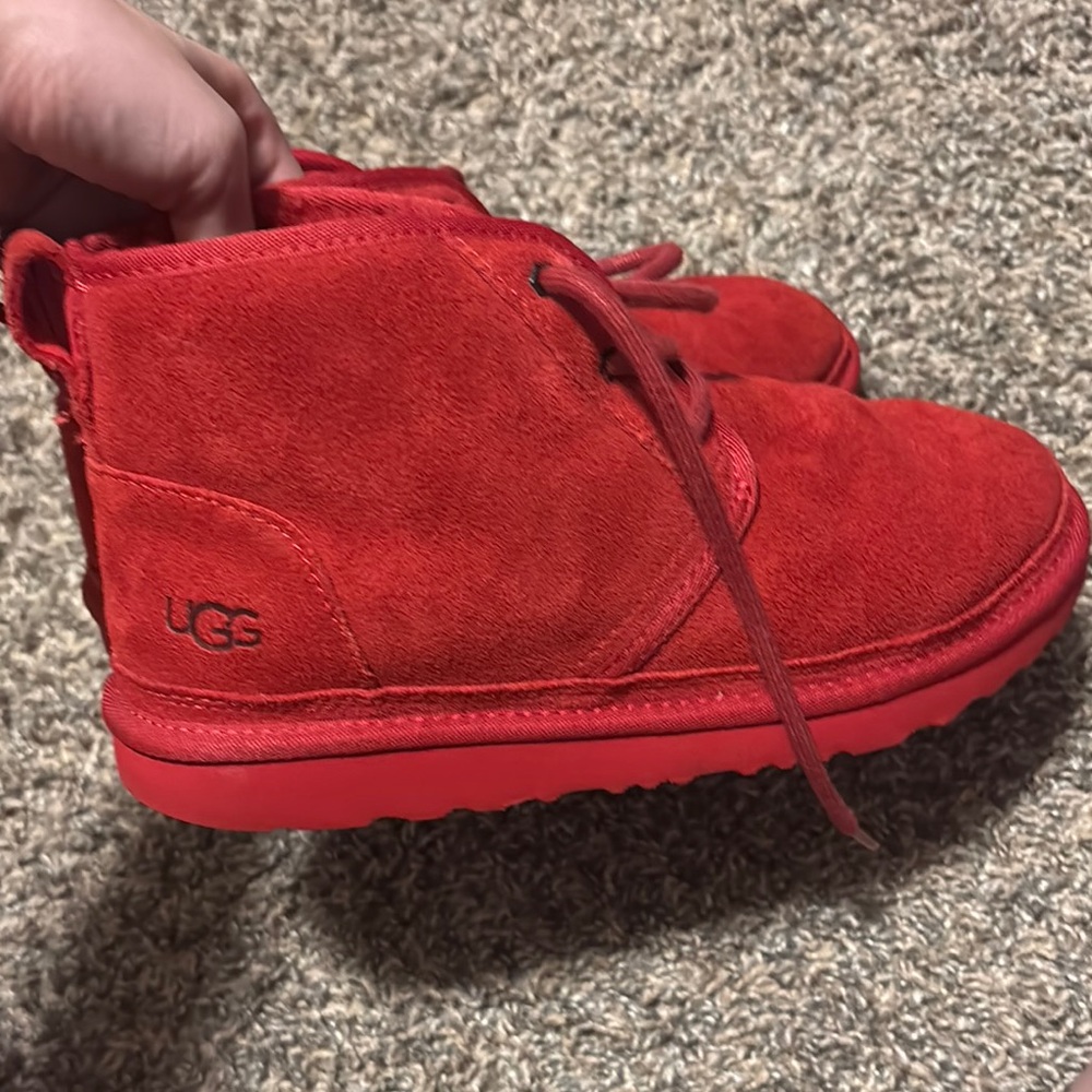 Red ugg boots - Picture 2 of 5